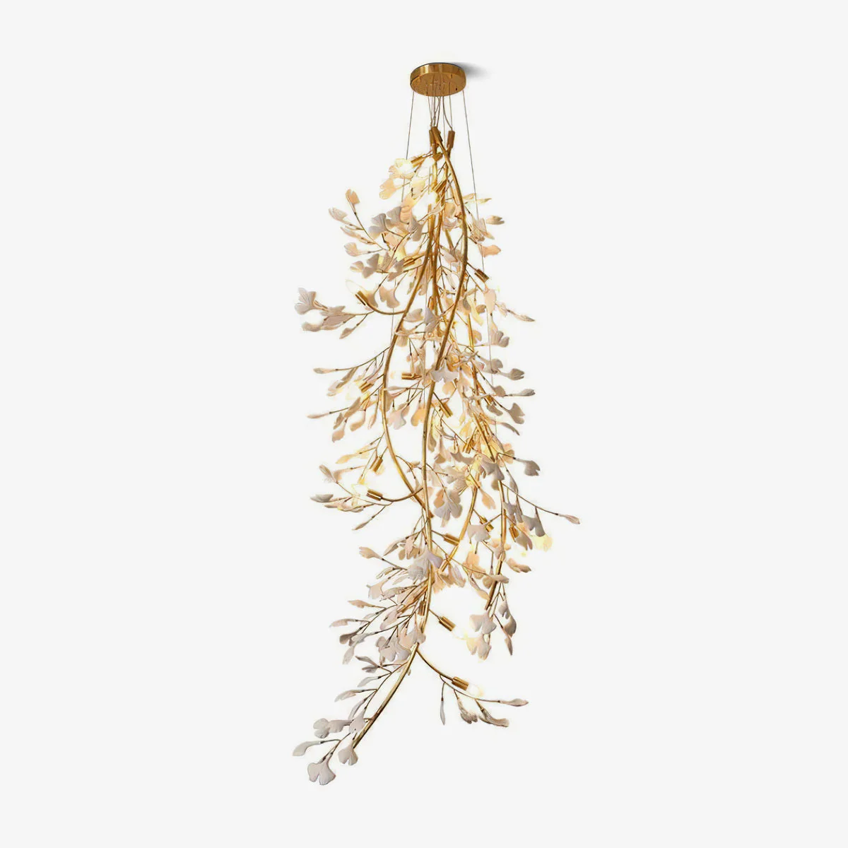 Gingko Long Branch Chandelier - Image 12