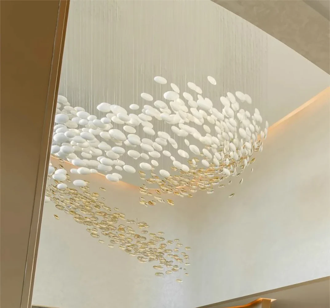 Golden Dragon Egg Chandelier - Image 5