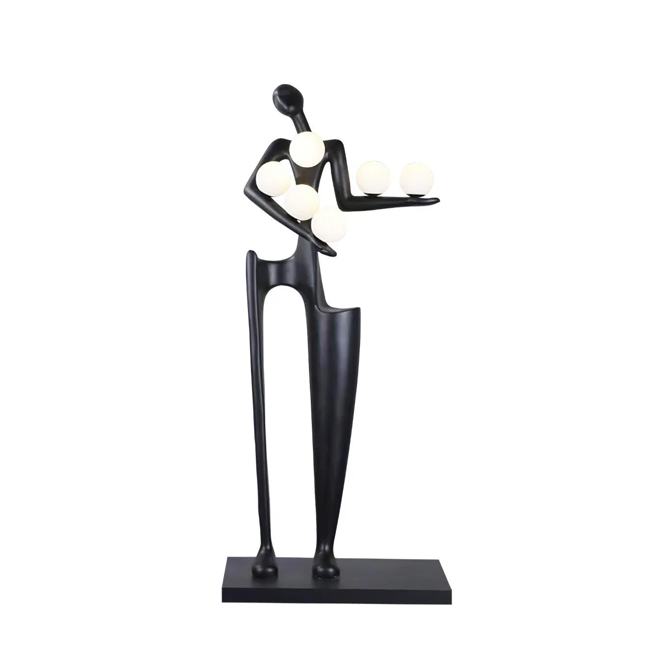 Greeter Sculpture Figure Floor Lamp - Image 22