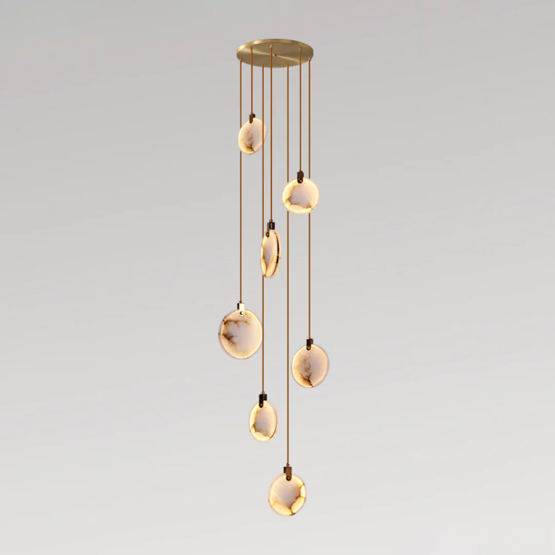 Harvest Alabaster Chandelier - Image 31