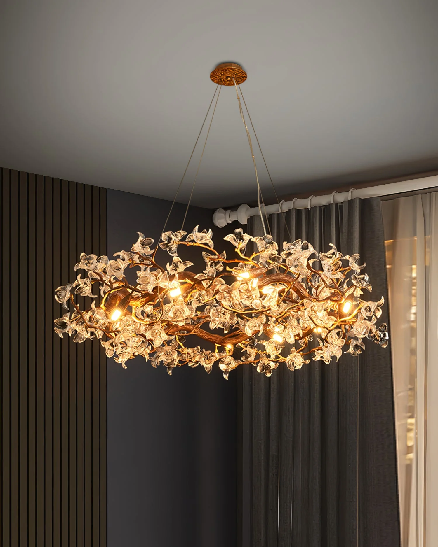Hibiscus Flower Chandelier - Image 22