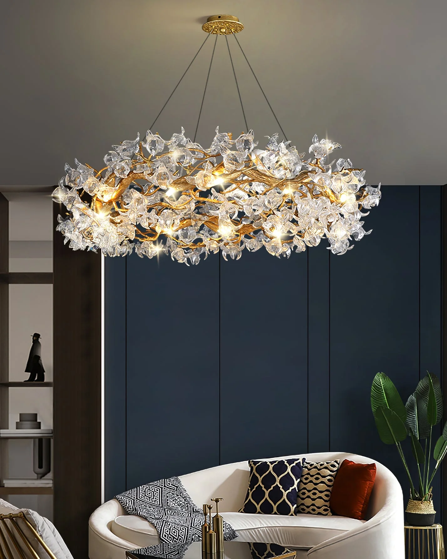 Hibiscus Flower Chandelier - Image 23