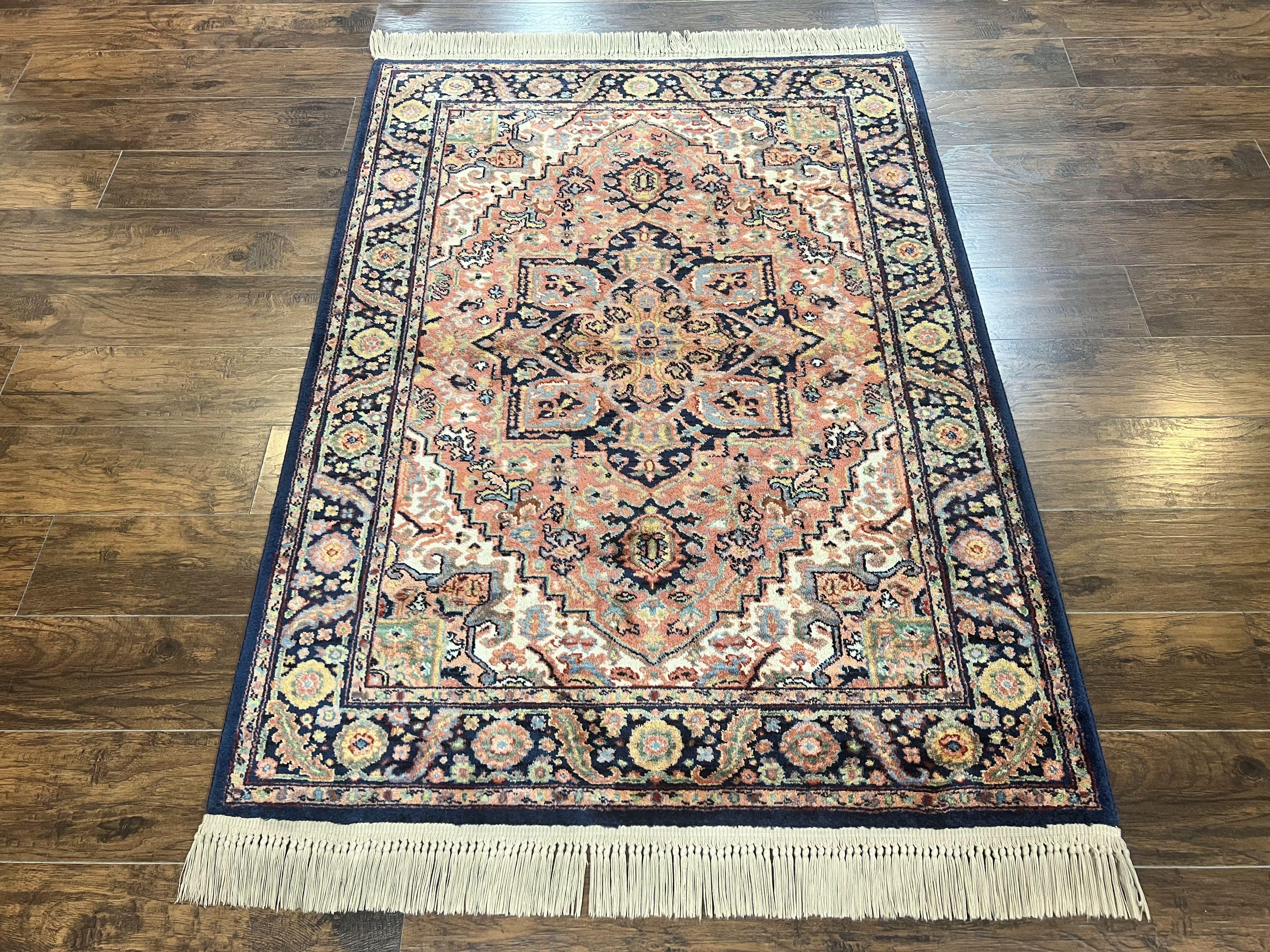 Karastan Rug 4x6, Karastan Heriz #726, Wool Pile Karastan Area Rug, Rare Hard to Find, Original 700 Series Vintage Discontinued Rug - Image 11