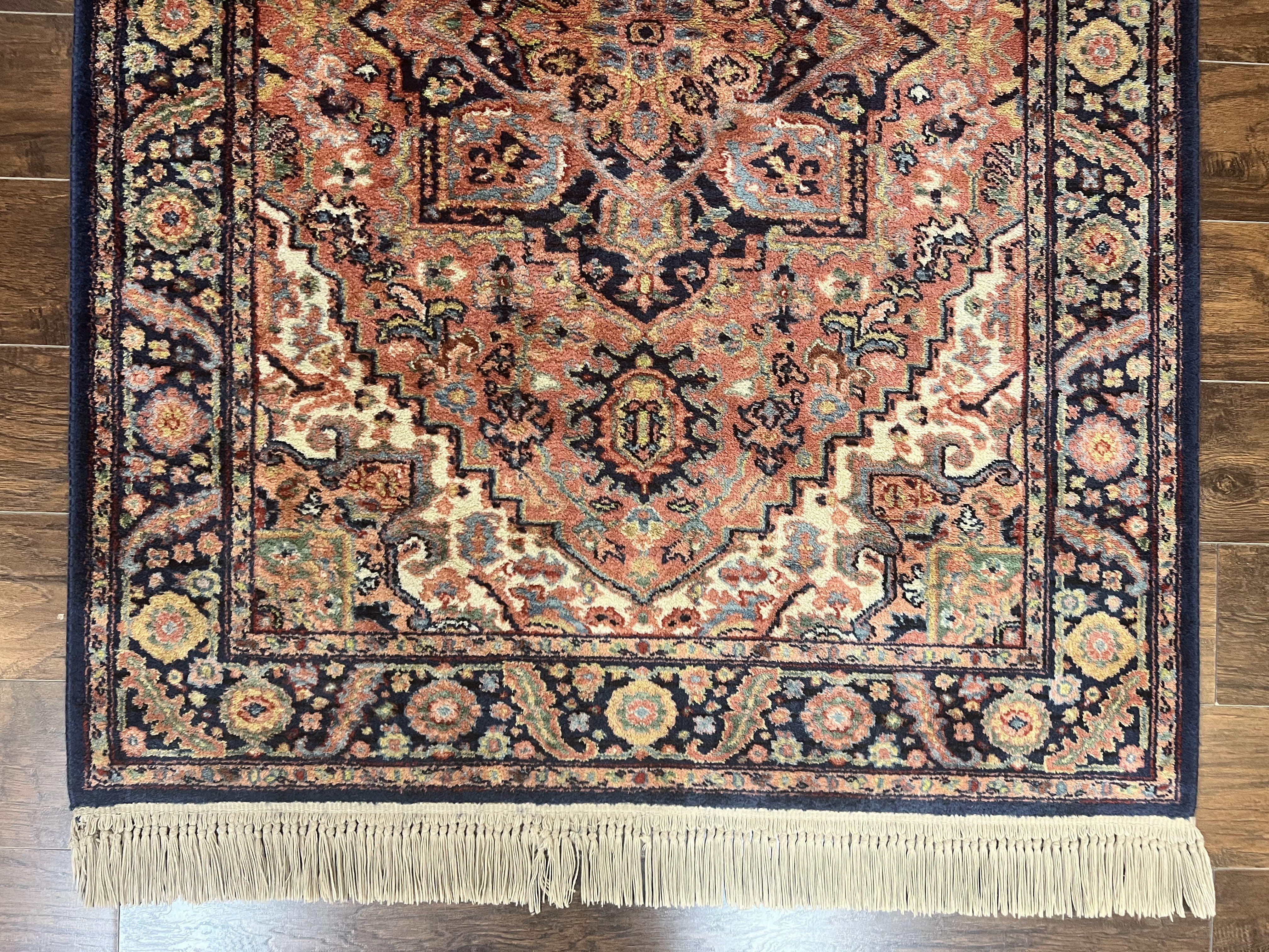 Karastan Rug 4x6, Karastan Heriz #726, Wool Pile Karastan Area Rug, Rare Hard to Find, Original 700 Series Vintage Discontinued Rug - Image 4