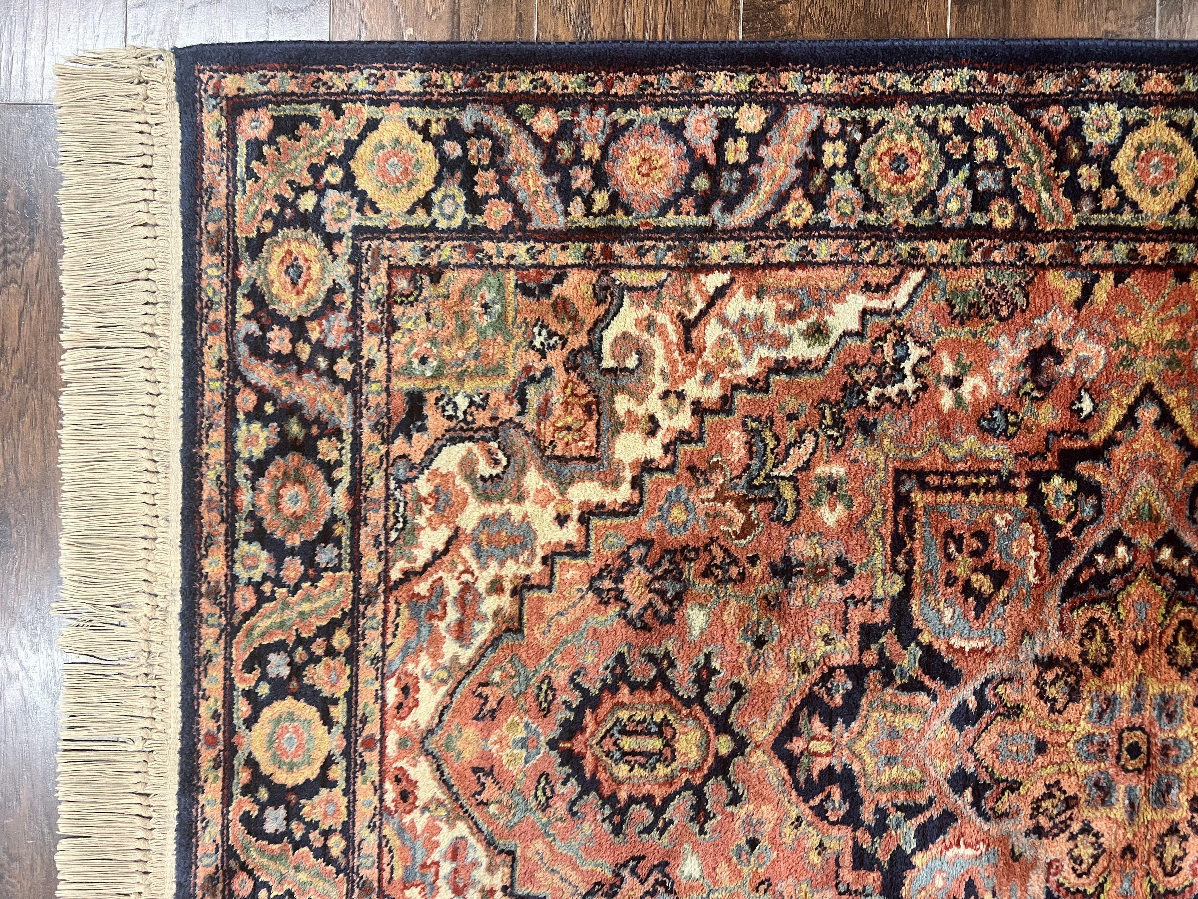Karastan Rug 4x6, Karastan Heriz #726, Wool Pile Karastan Area Rug, Rare Hard to Find, Original 700 Series Vintage Discontinued Rug - Image 5