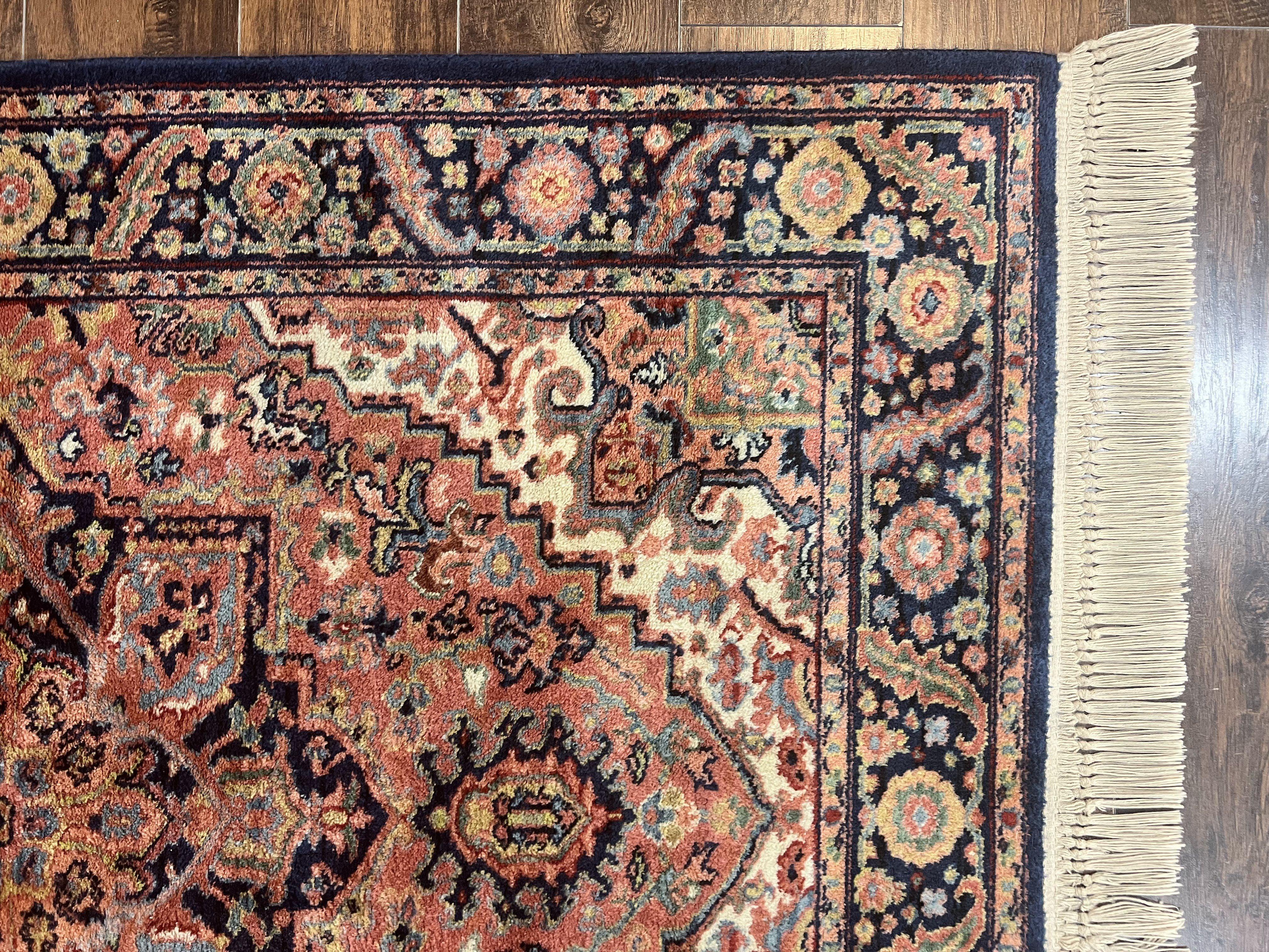Karastan Rug 4x6, Karastan Heriz #726, Wool Pile Karastan Area Rug, Rare Hard to Find, Original 700 Series Vintage Discontinued Rug - Image 6