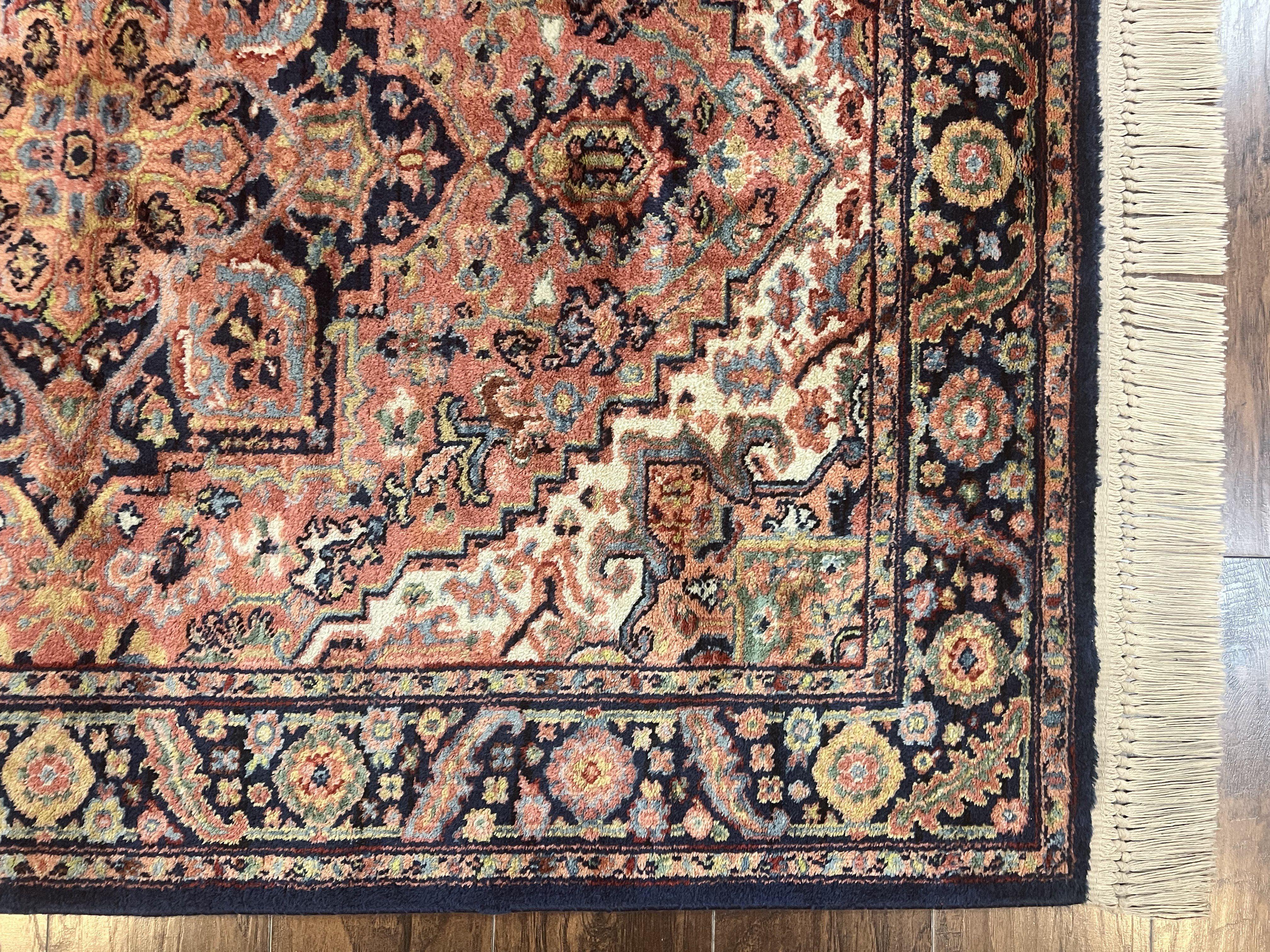Karastan Rug 4x6, Karastan Heriz #726, Wool Pile Karastan Area Rug, Rare Hard to Find, Original 700 Series Vintage Discontinued Rug - Image 8