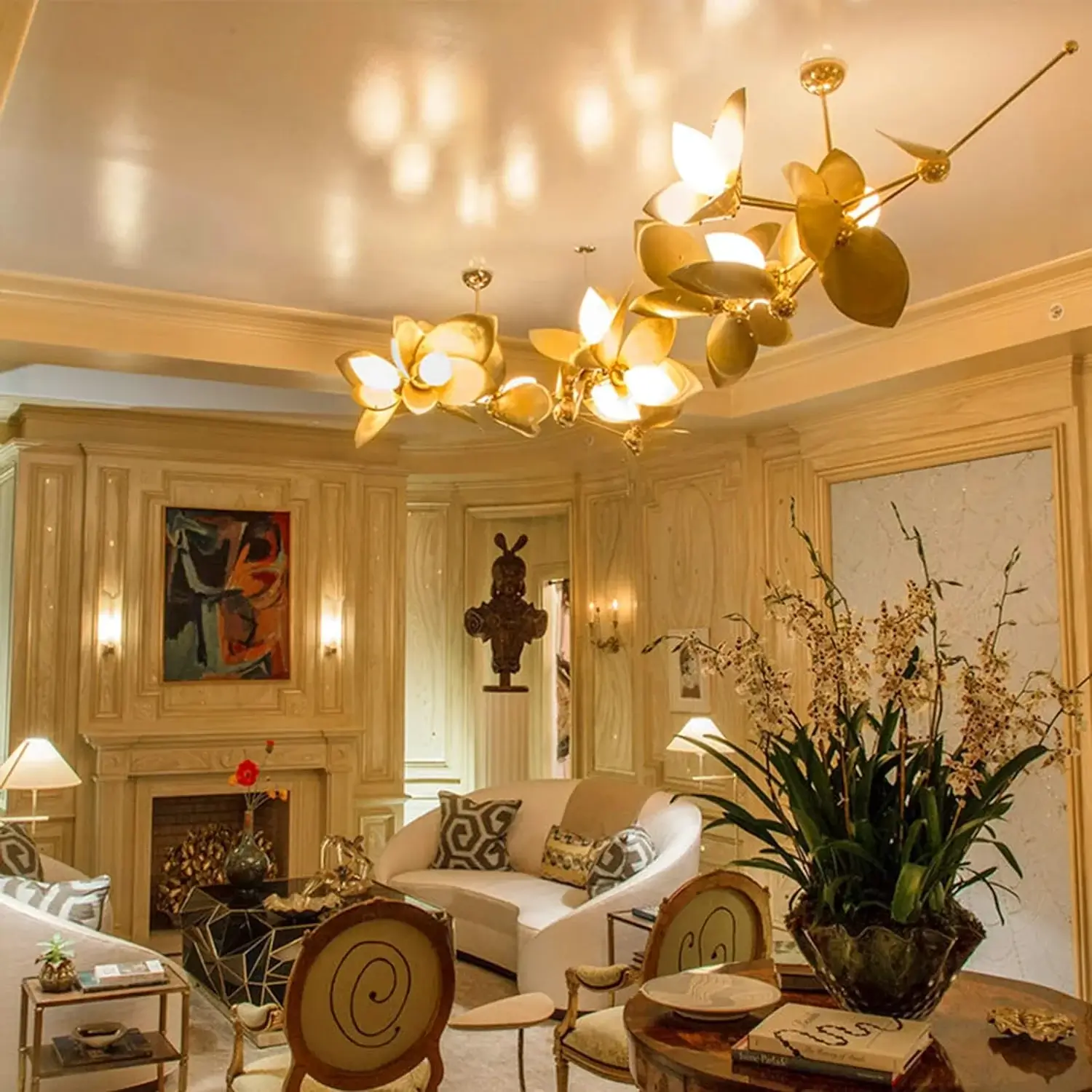 Laurel Blossom Chandelier - Image 4