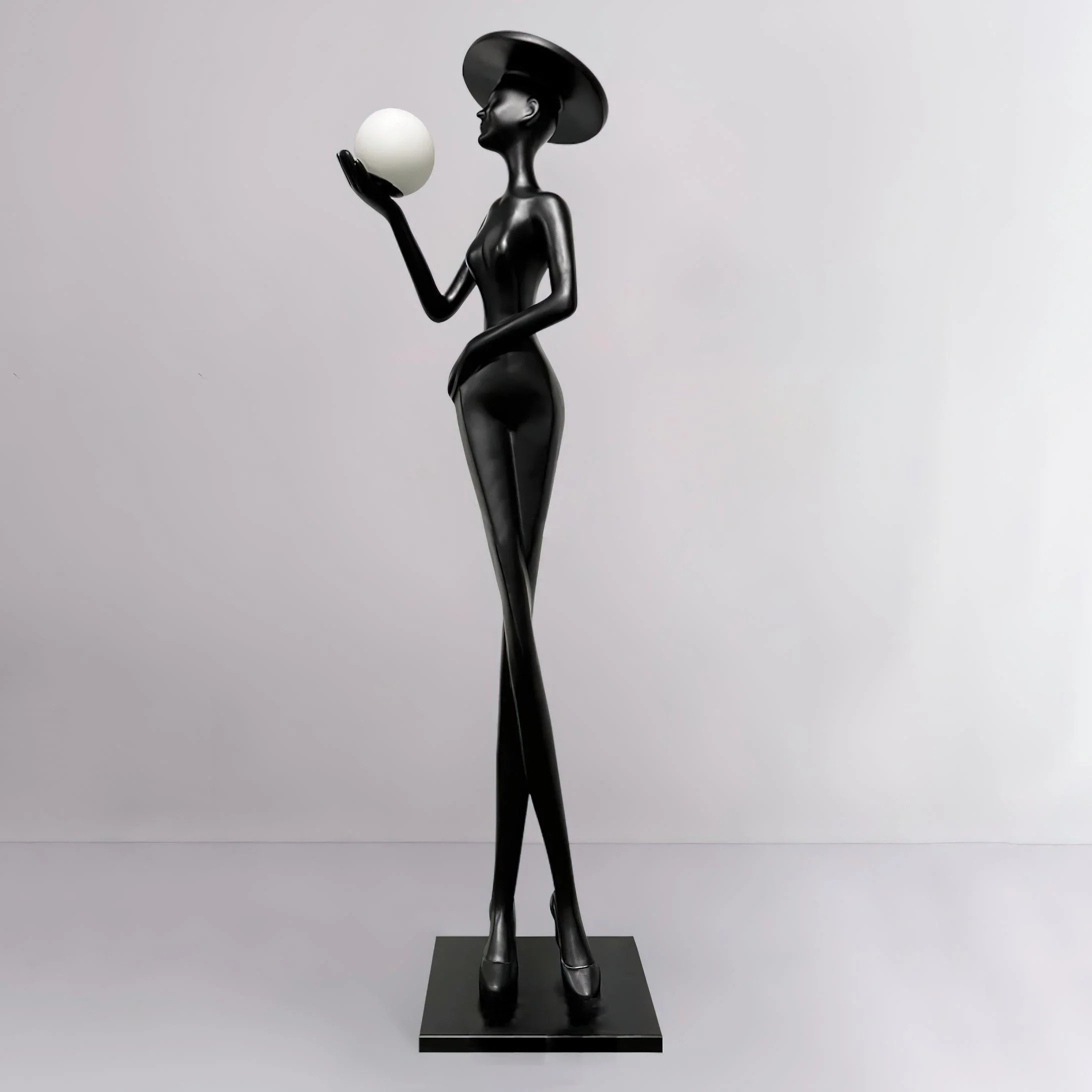 Lexa Sculpture Figure Floor Lamp - Image 14