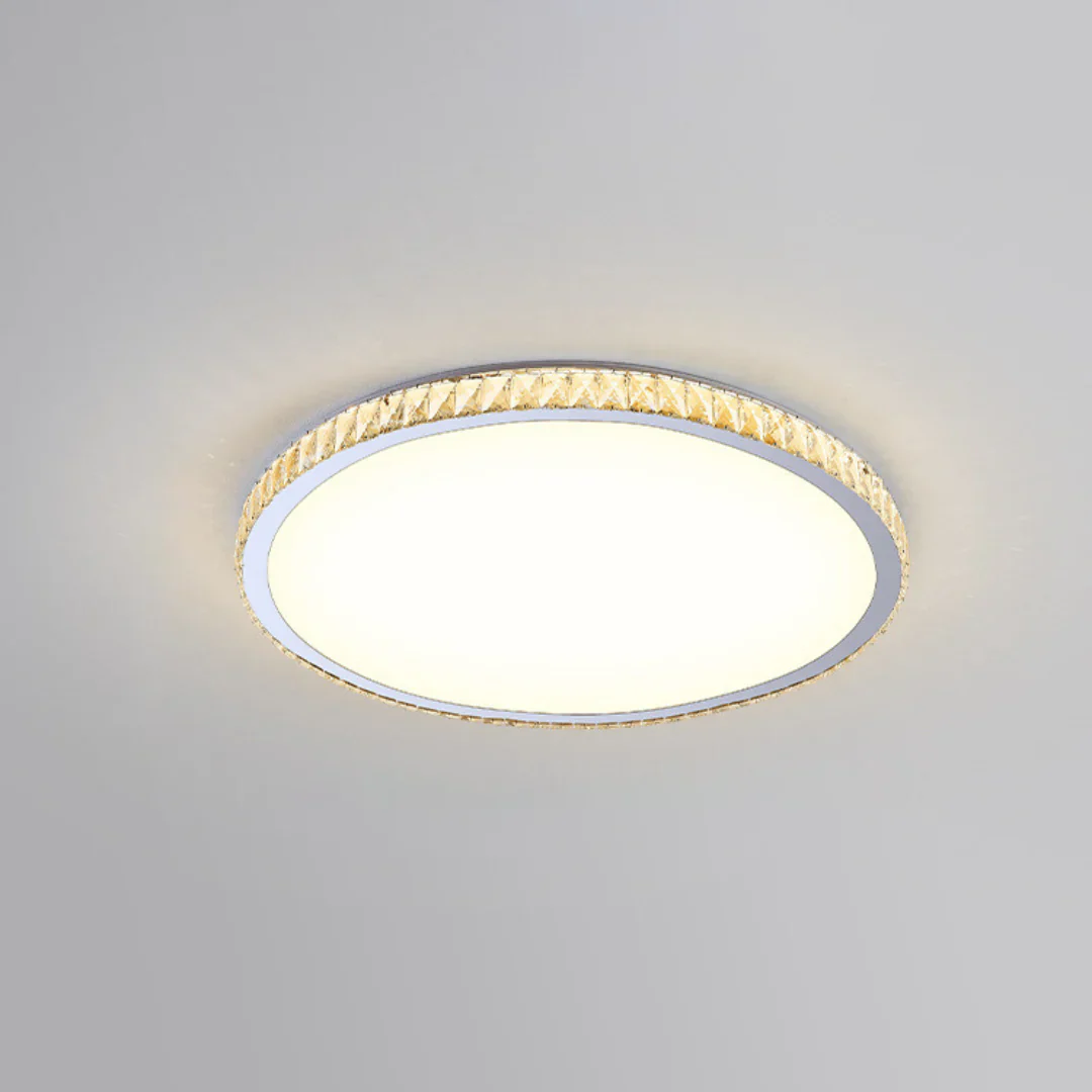 Light Luxury Round Crystal Ceiling Lamp - Image 17