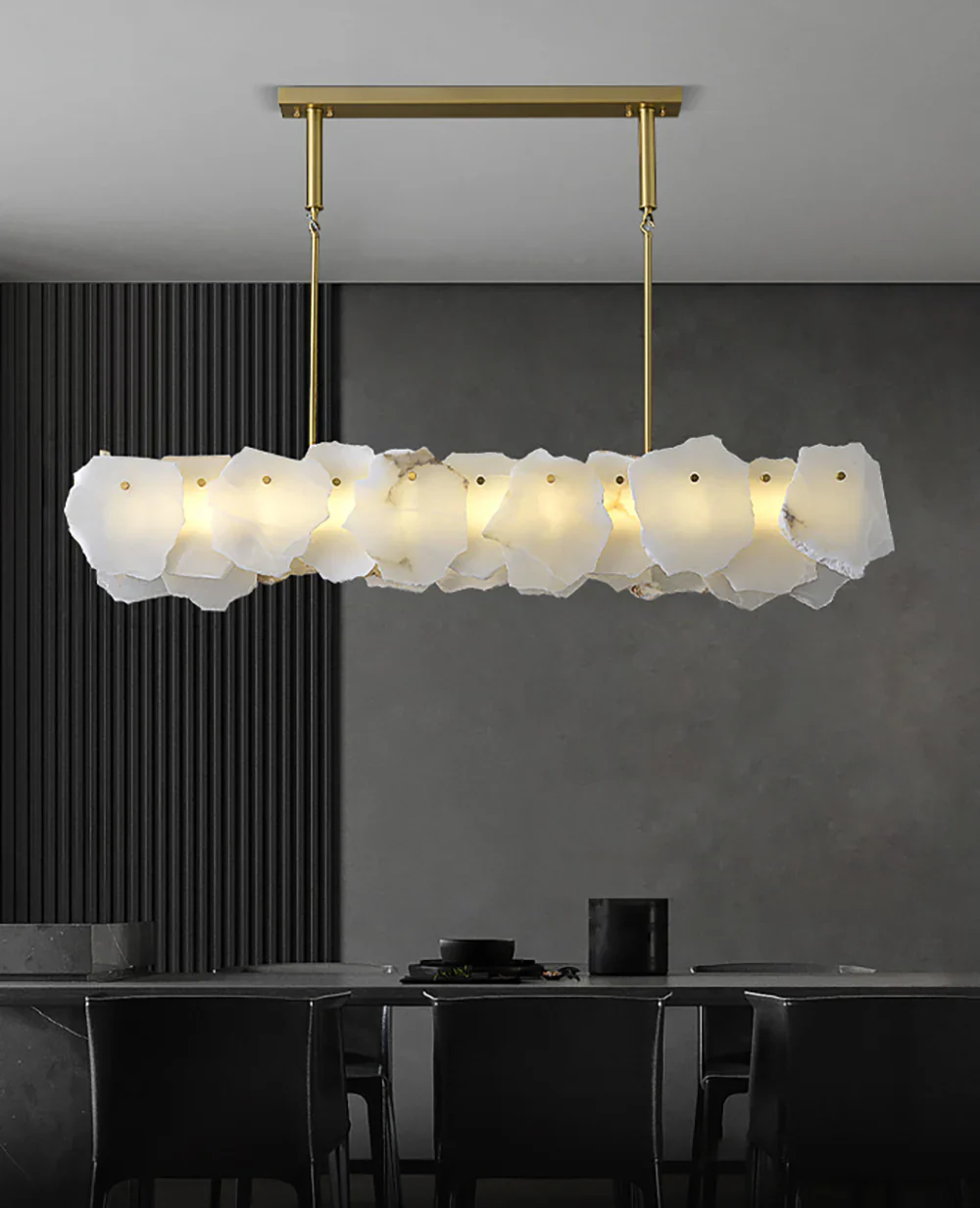 Linear Magari Alabaster Chandelier - Image 9