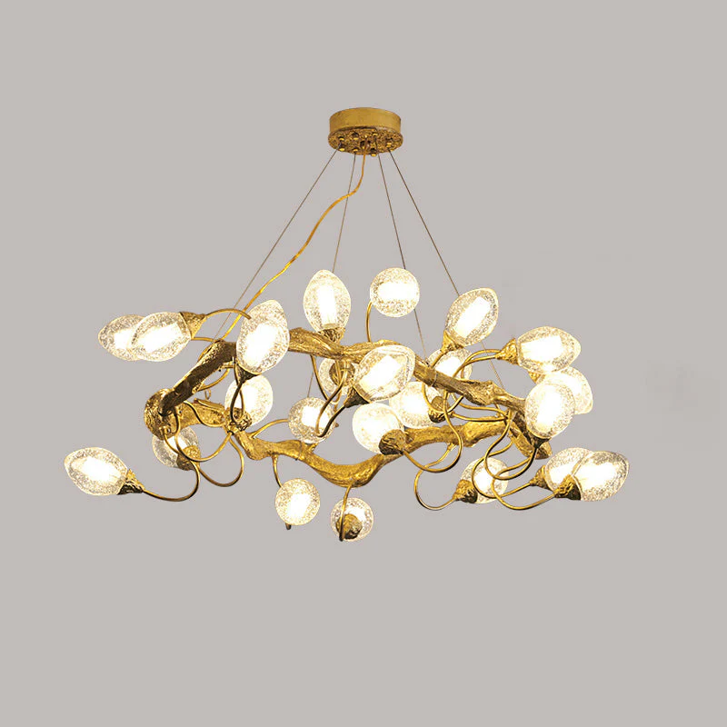 Lotus Brass Chandeliers - Image 20