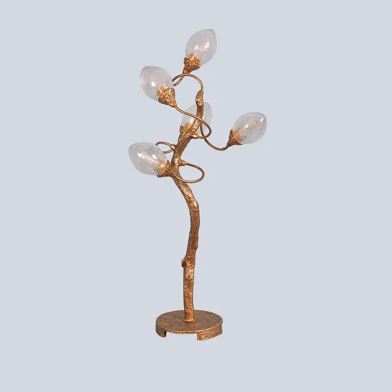 Lotus Brass Table Lamp - Image 14