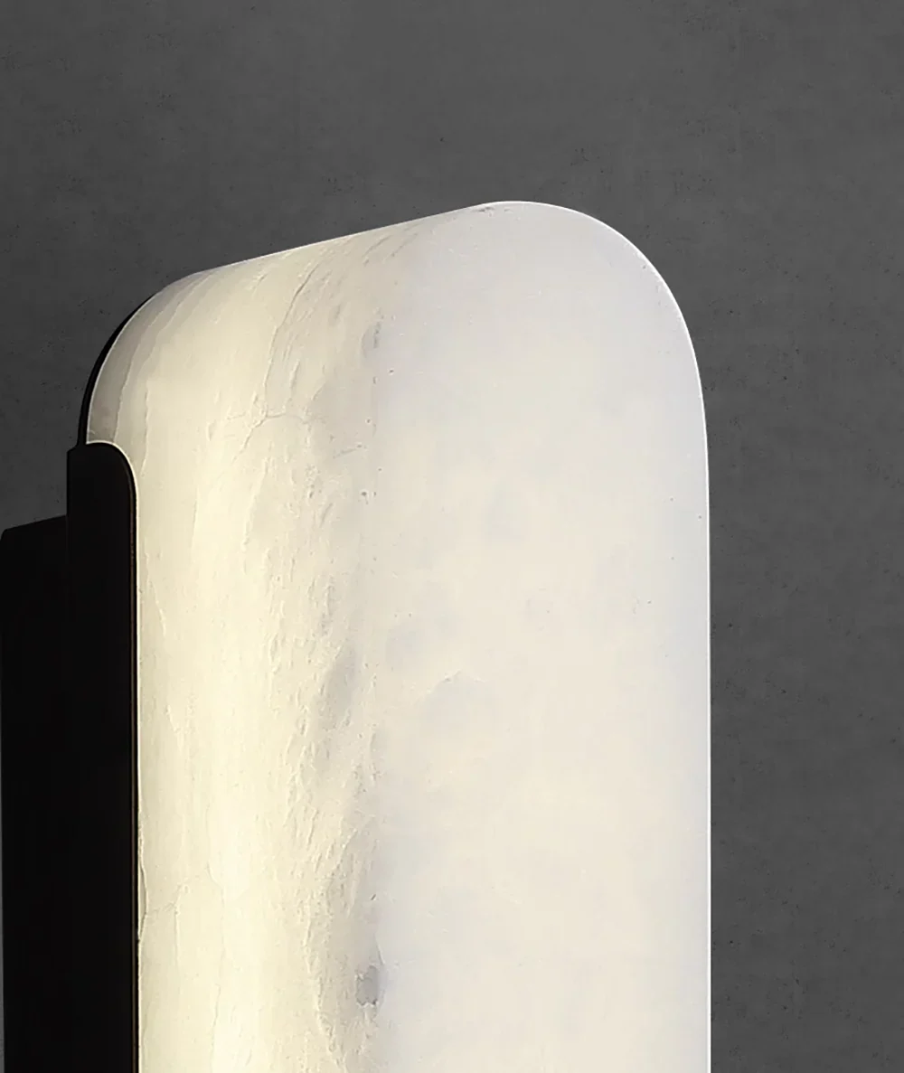 Luxury Alabaster Vertical Wall Lamp - Image 11
