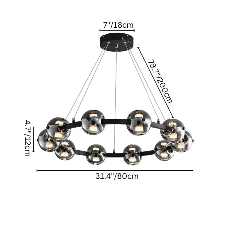 Malay Round Chandelier - Image 6
