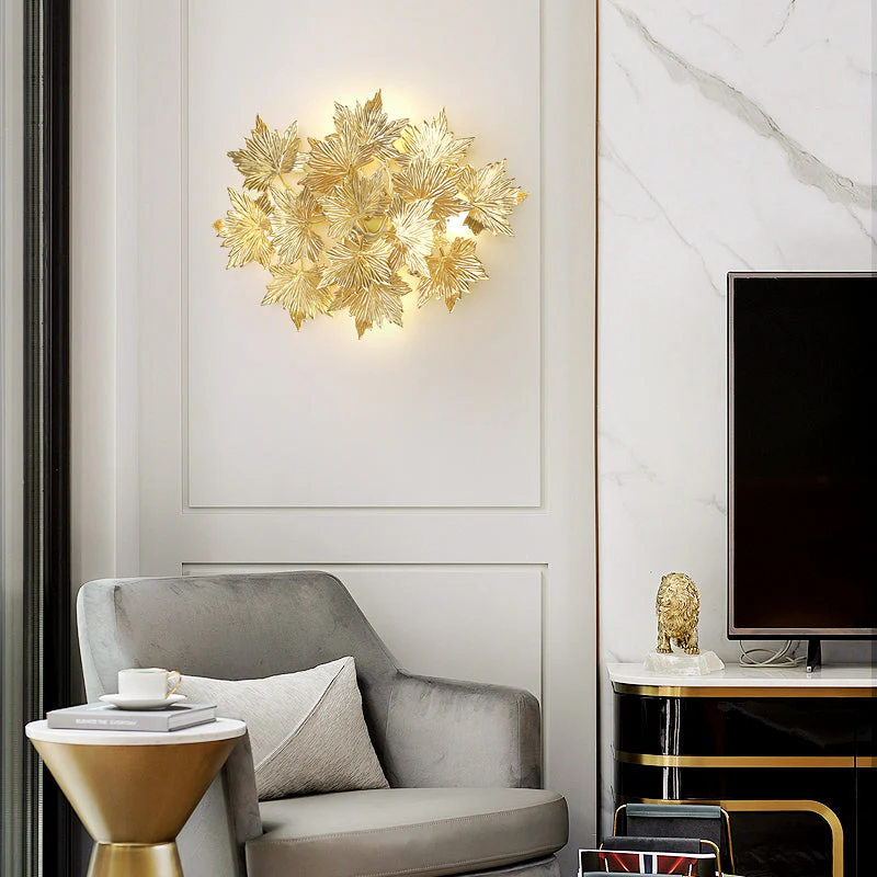 Maple Leaf Wall Sconce - Image 8