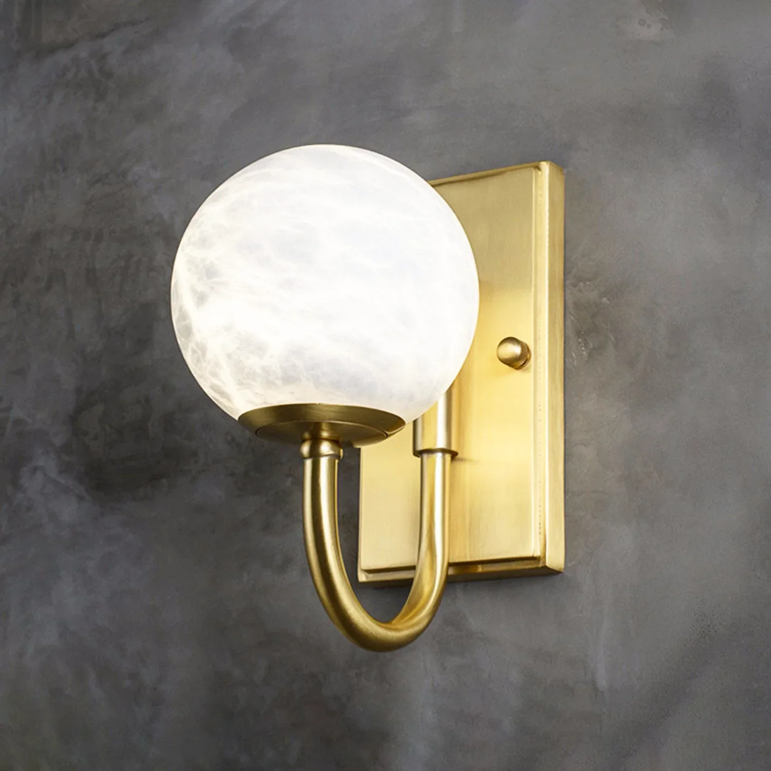 Modern Simple Alabaster Wall Lamp - Image 10
