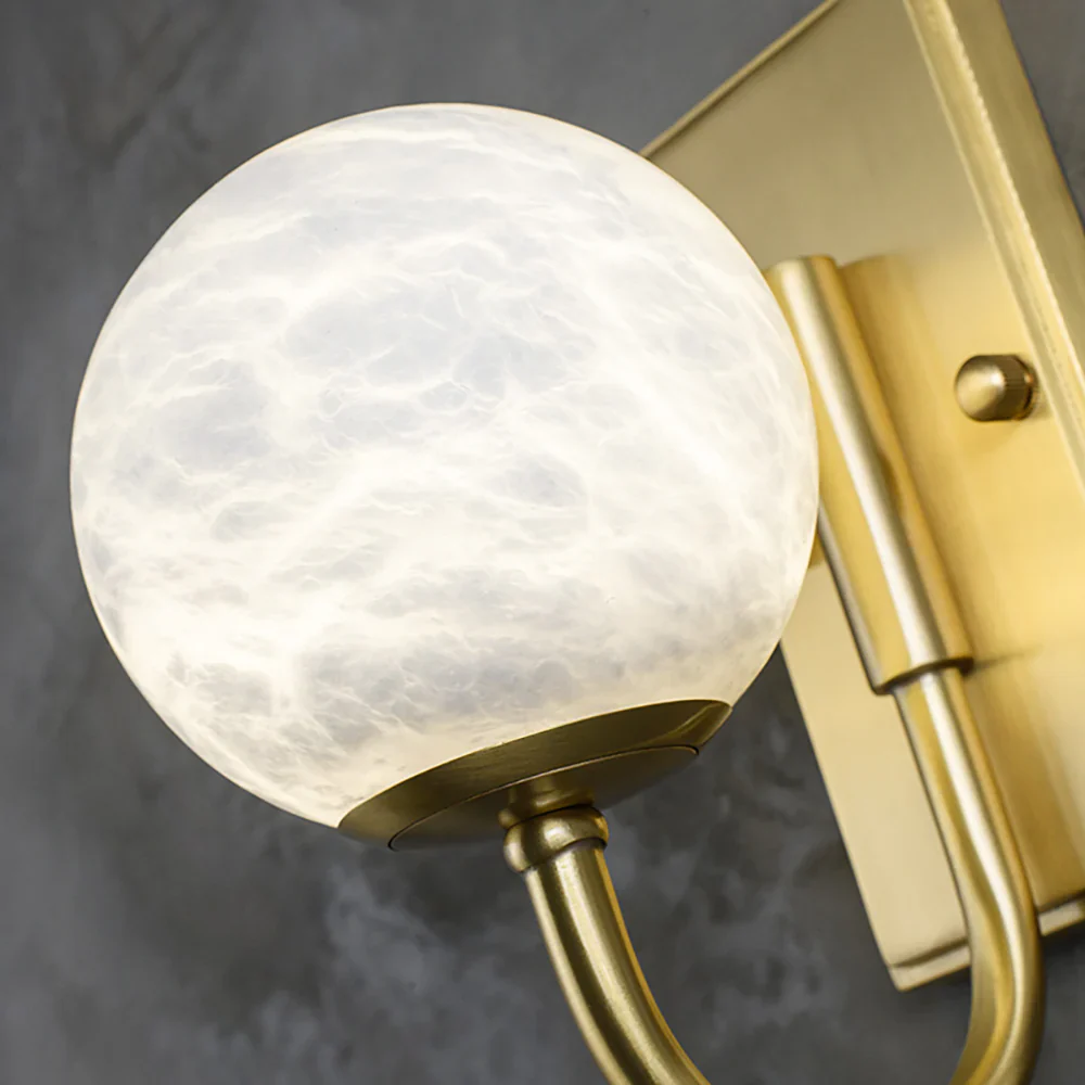 Modern Simple Alabaster Wall Lamp - Image 13