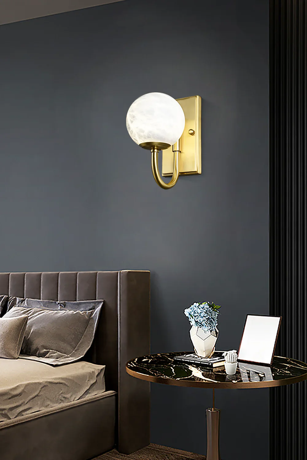Modern Simple Alabaster Wall Lamp - Image 3