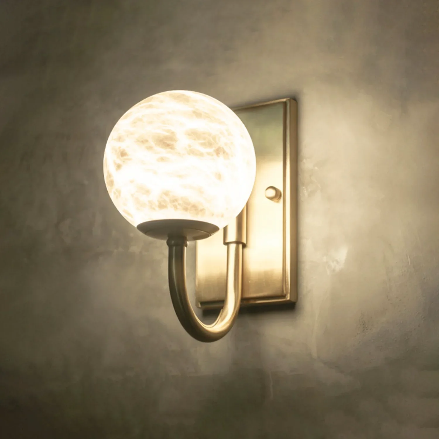 Modern Simple Alabaster Wall Lamp - Image 8