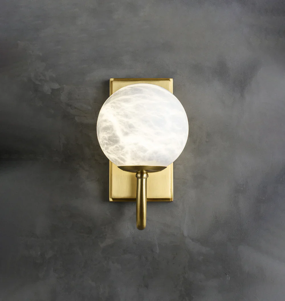 Modern Simple Alabaster Wall Lamp - Image 9