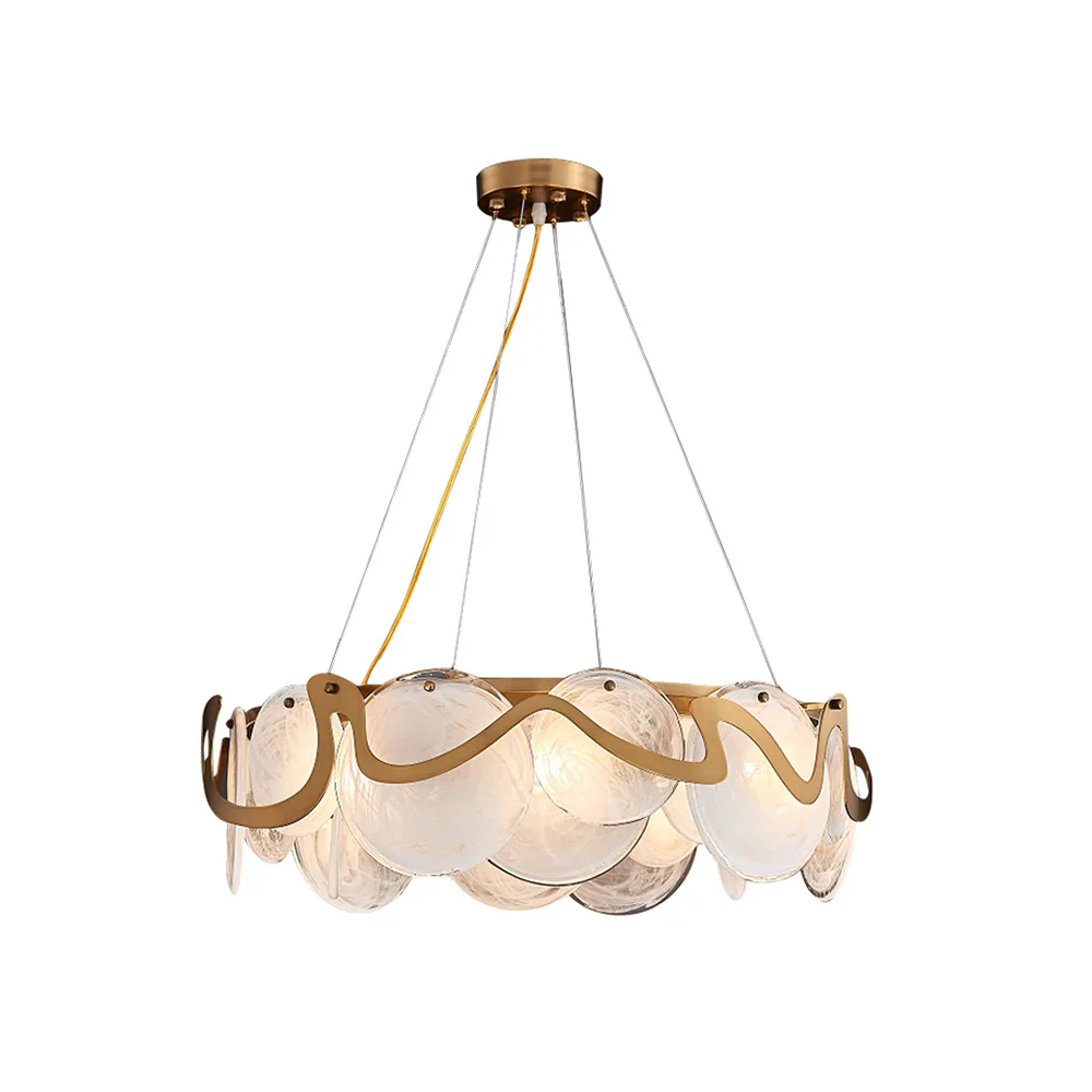 Modern Simple Glass Chandelier