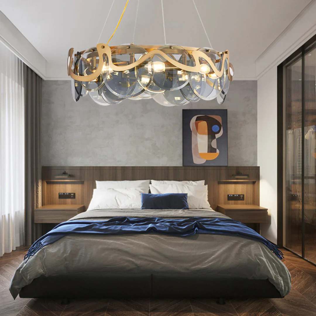 Modern Simple Glass Chandelier - Image 10