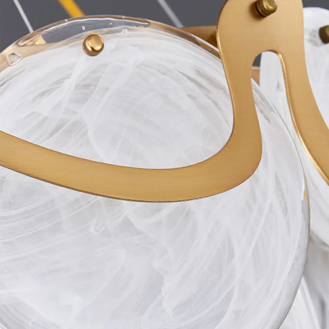 Modern Simple Glass Chandelier - Image 19
