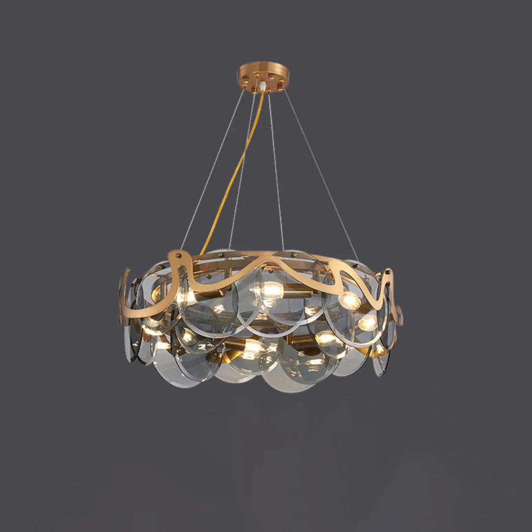 Modern Simple Glass Chandelier - Image 20