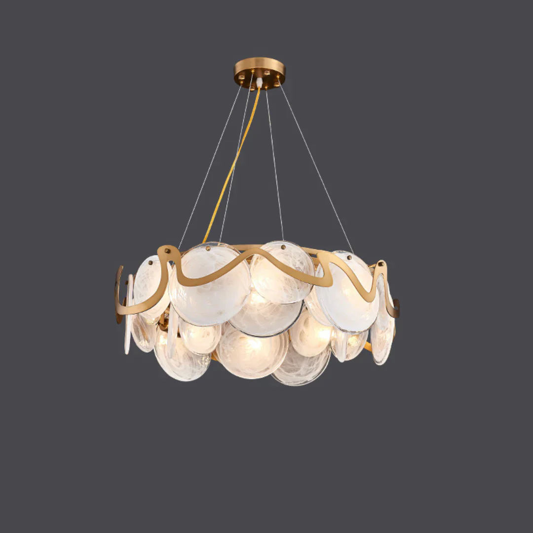 Modern Simple Glass Chandelier - Image 21