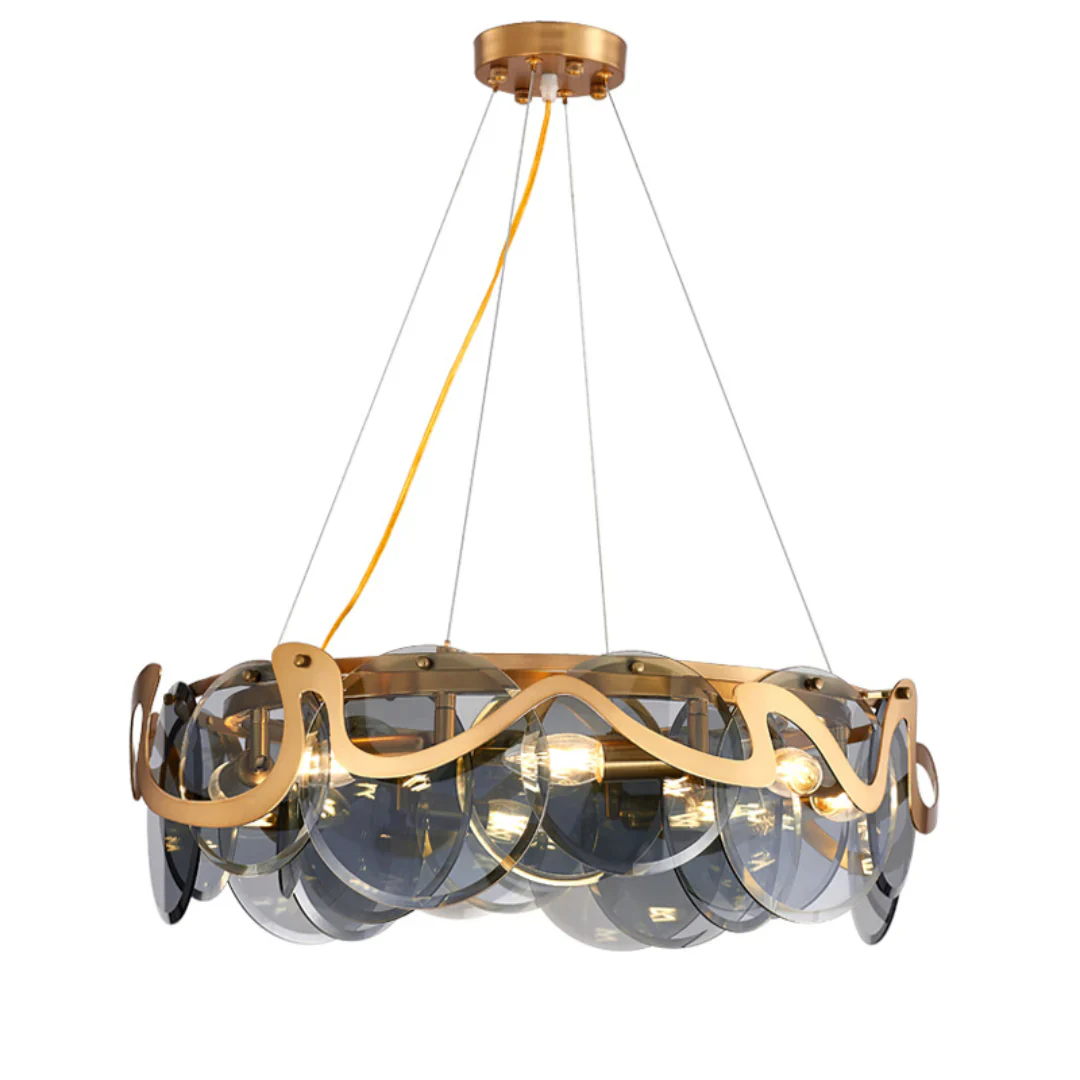 Modern Simple Glass Chandelier - Image 22