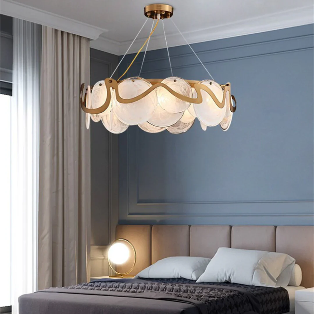 Modern Simple Glass Chandelier - Image 5