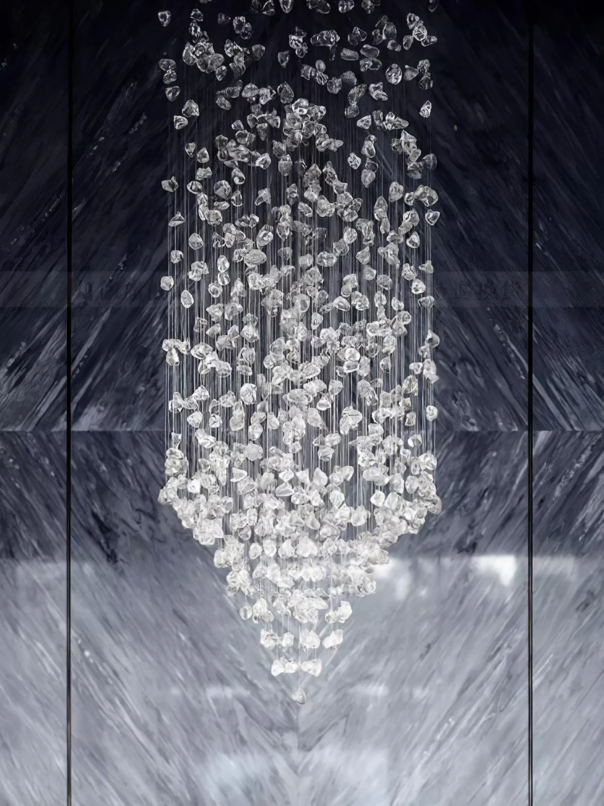 Multicolor Crystal Stone Chandelier - Image 18