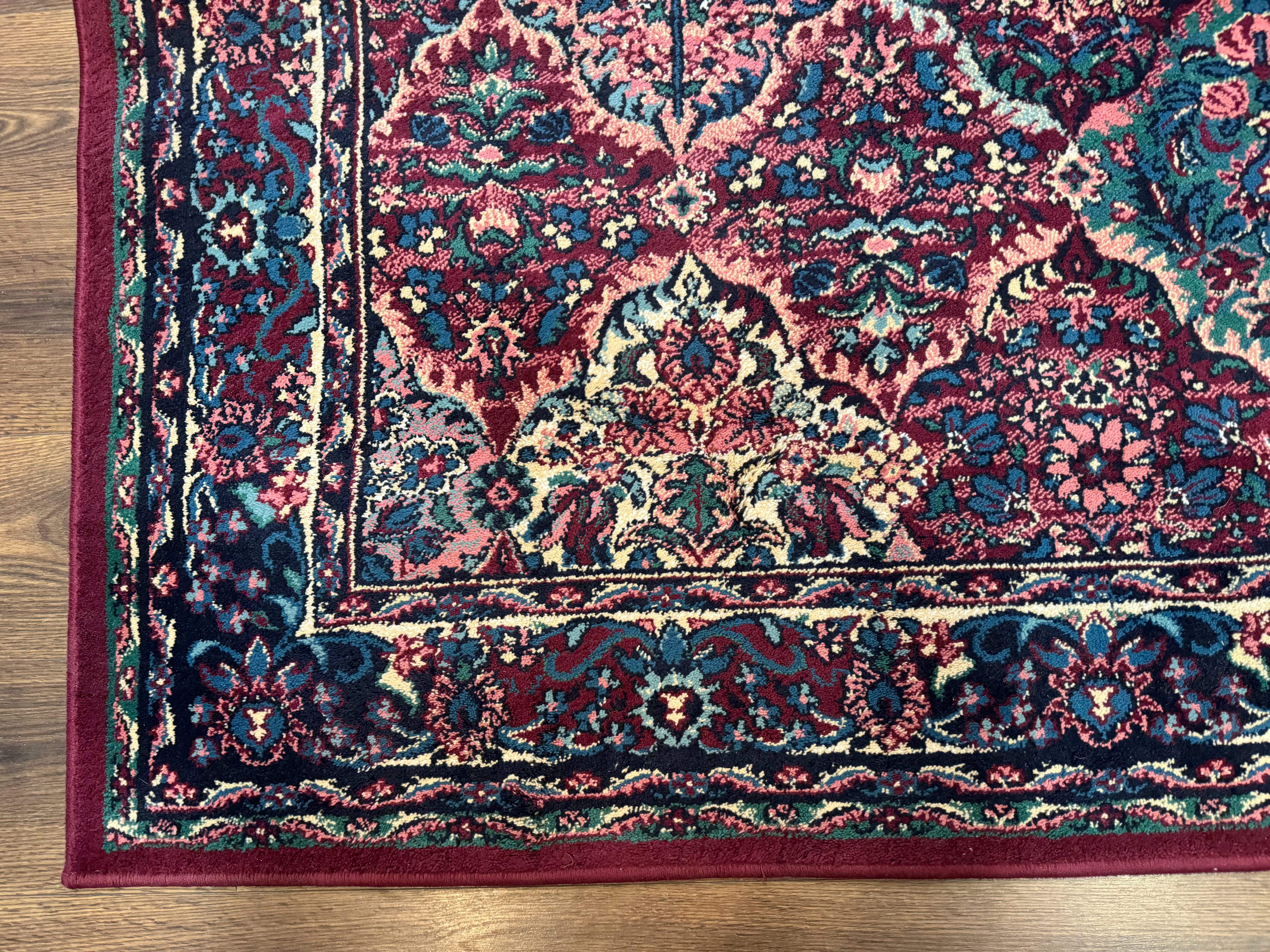 Multicolor Panel Kirman Rug 8x11 - Image 8
