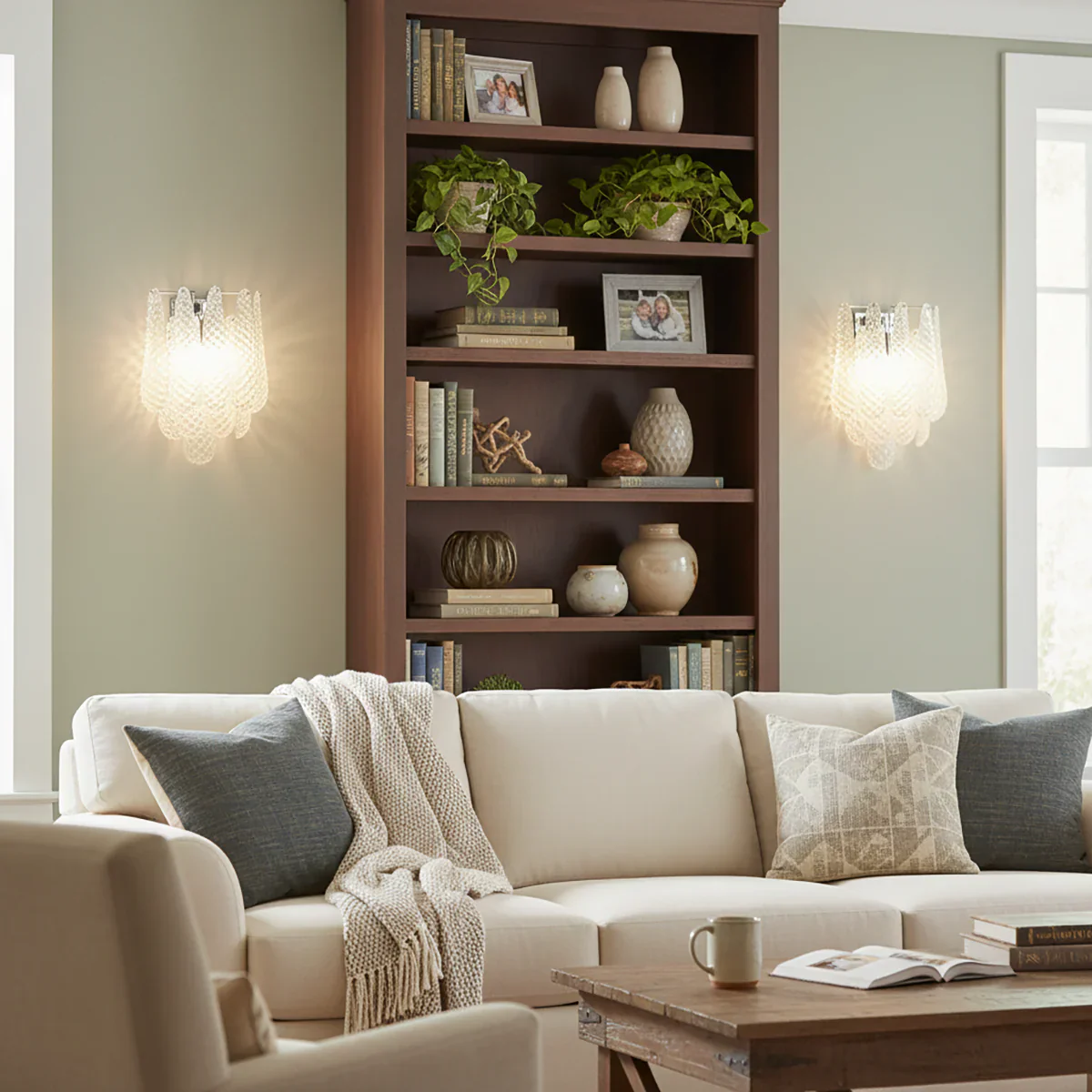 Murano Petals Transparent Wall Light - Image 21