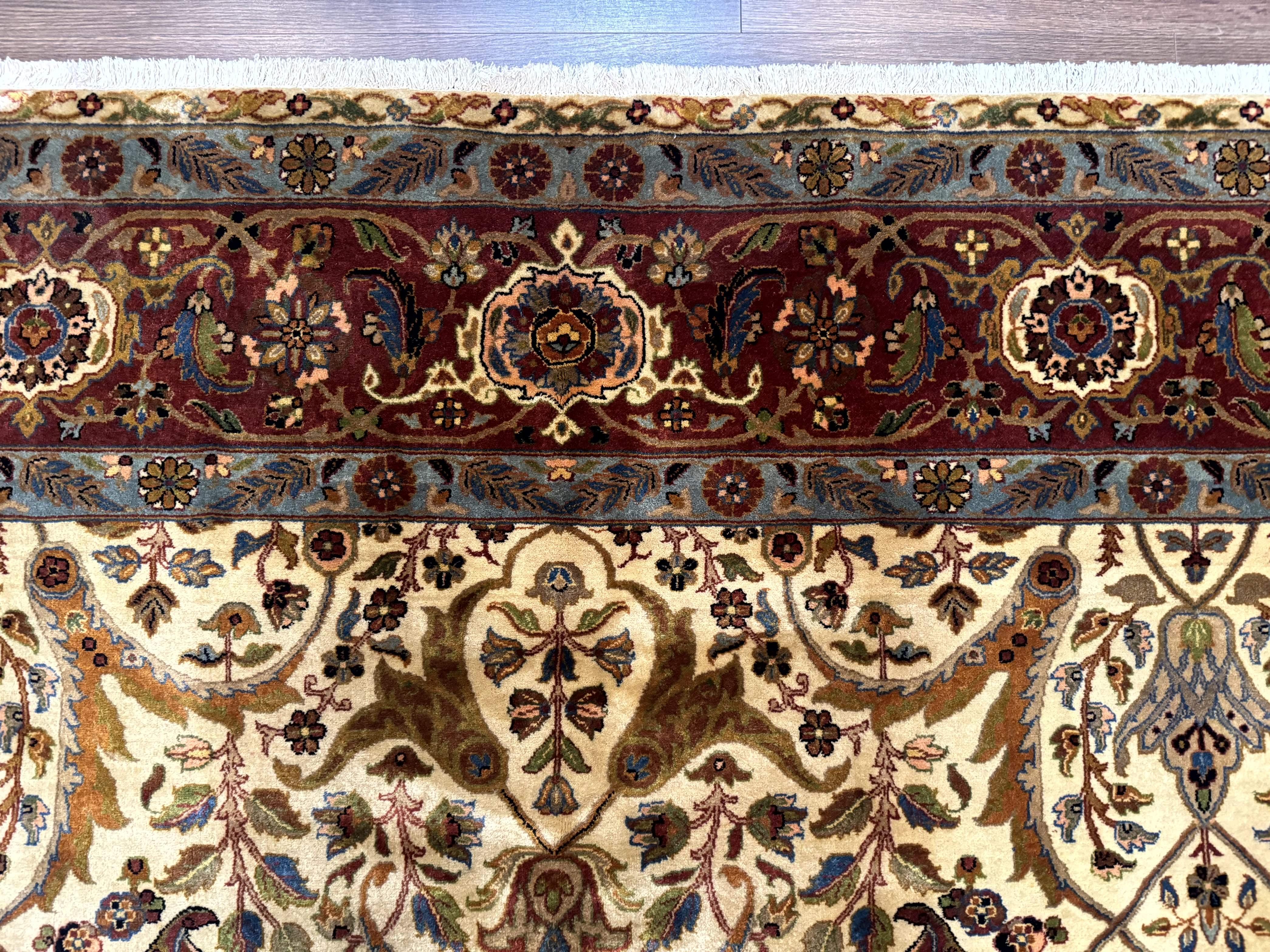 Persian Bidjar Rug 9x12 - Mustafi Allover Pattern - Traditional Carpet - Image 3