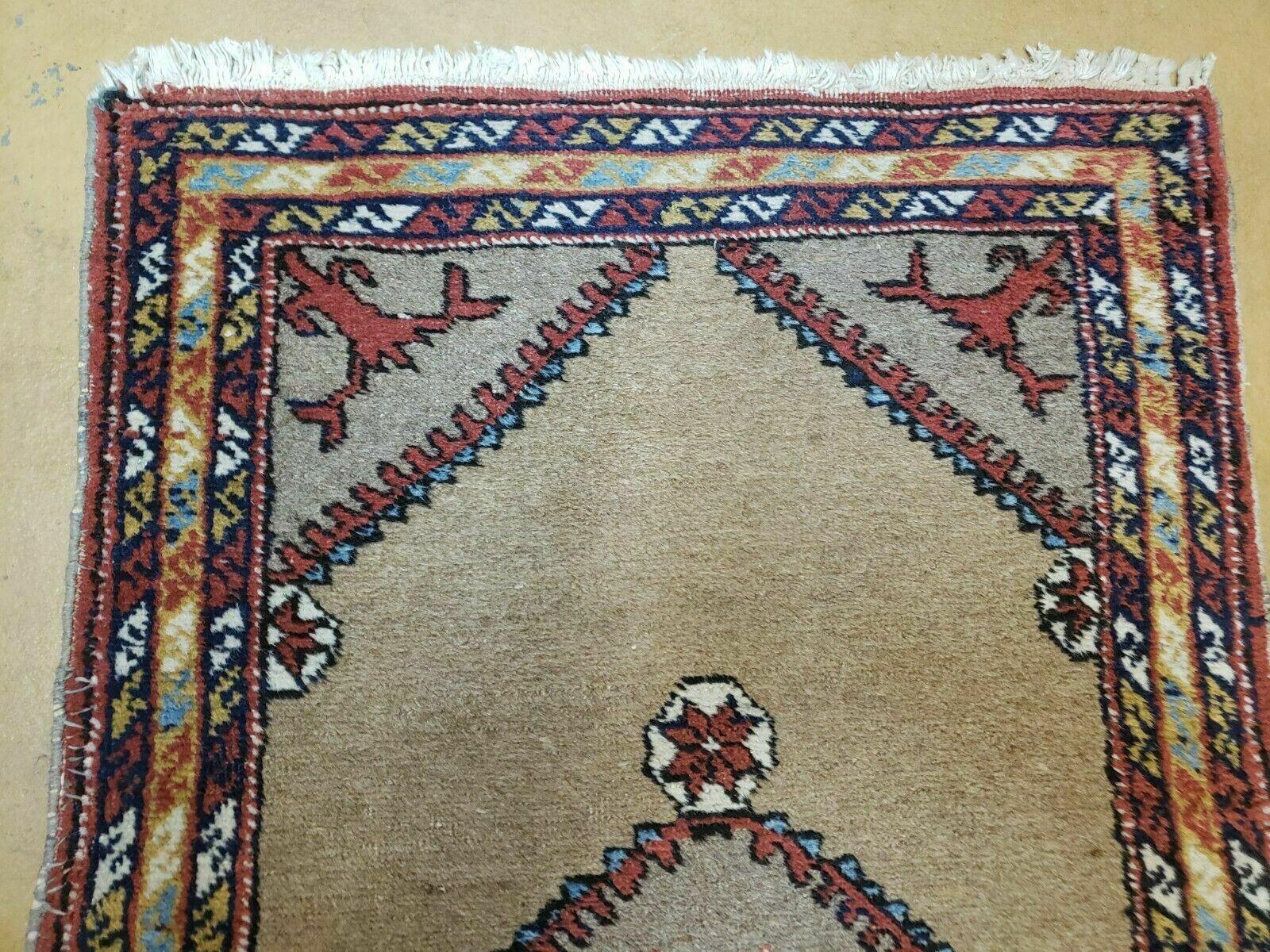 Persian Sarab Runner 2 x 11, Antique Tribal Persian Runner Rug - Image 7