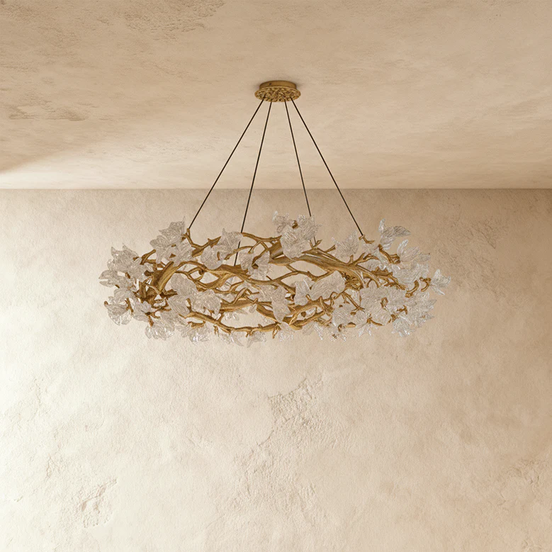 Petala Crystal Round Chandelier - Image 2