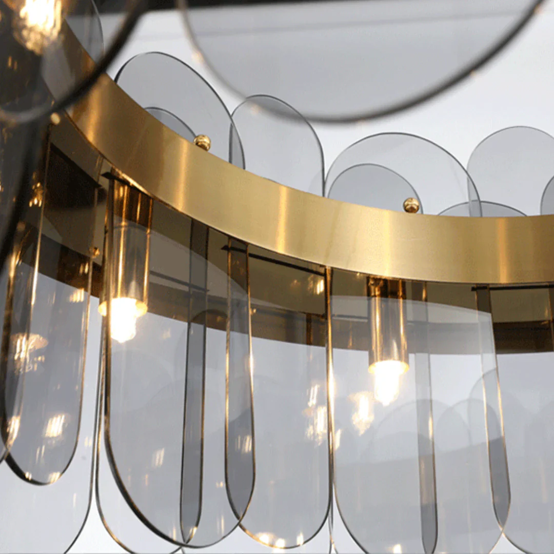Preben Postmodern Glass Chandelier - Image 17