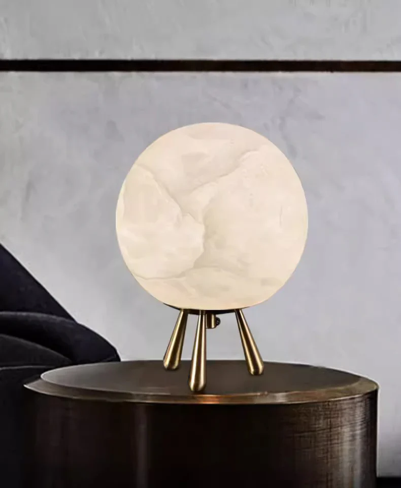 Romi Alabaster Table Lamp - Image 5