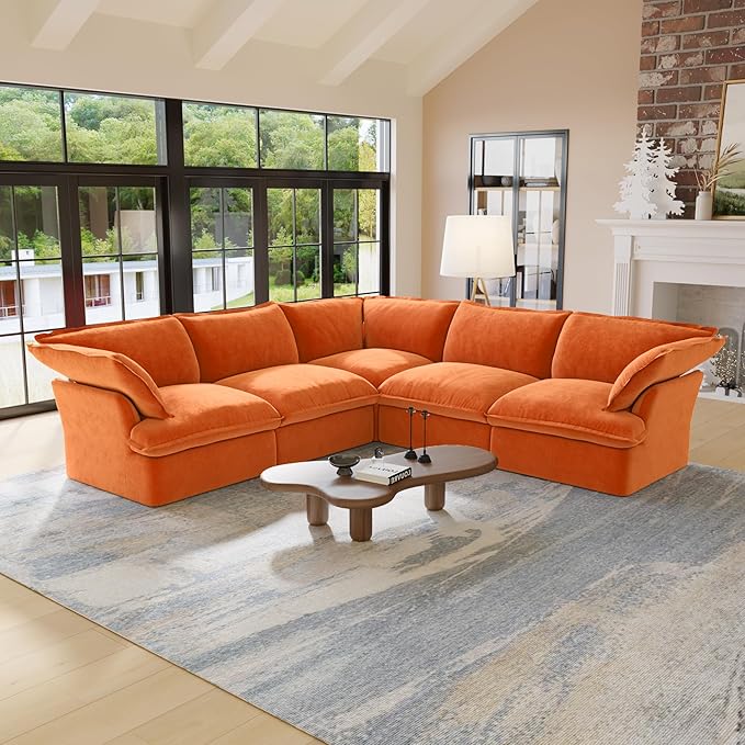 Sabi Modular Bouclé Cloud Couch