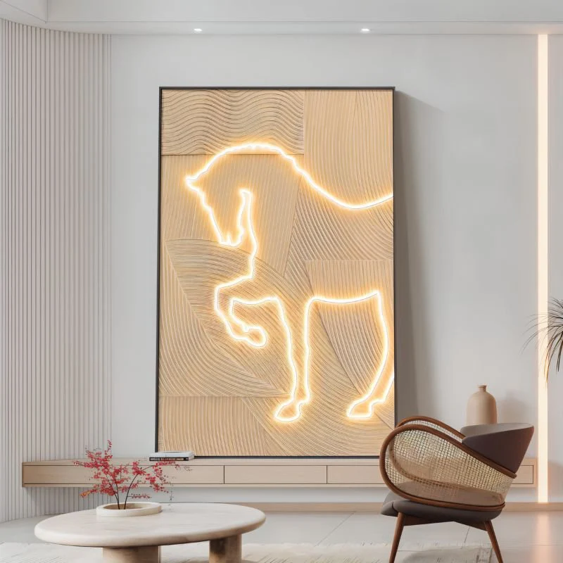Safari Flare Illuminated Art - Image 3