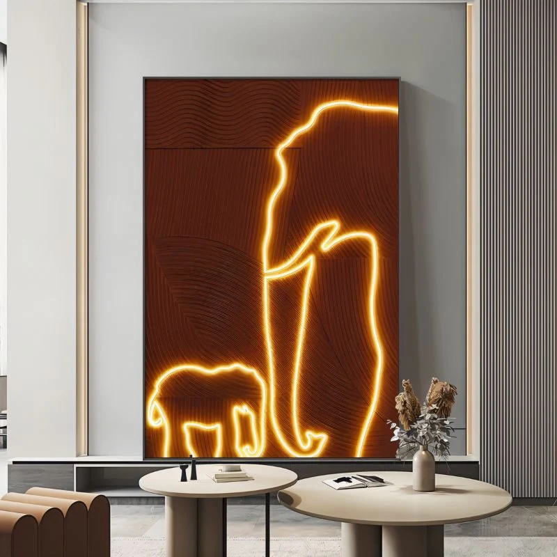 Safari Flare Illuminated Art - Image 4