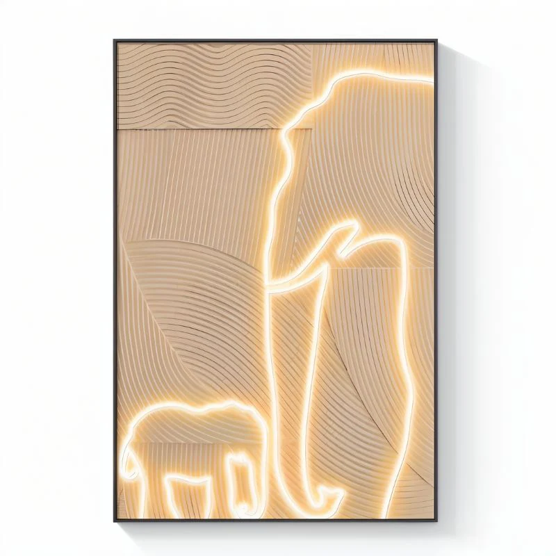Safari Flare Illuminated Art - Image 6
