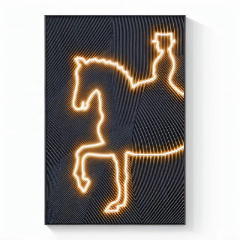 Safari Flare Illuminated Art - Image 7