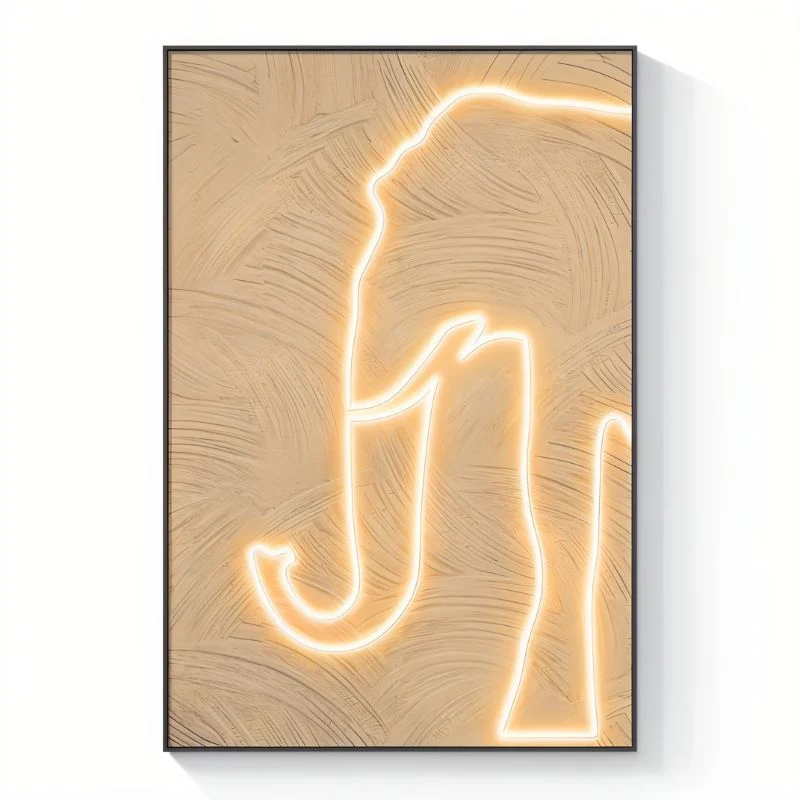 Safari Flare Illuminated Art - Image 8