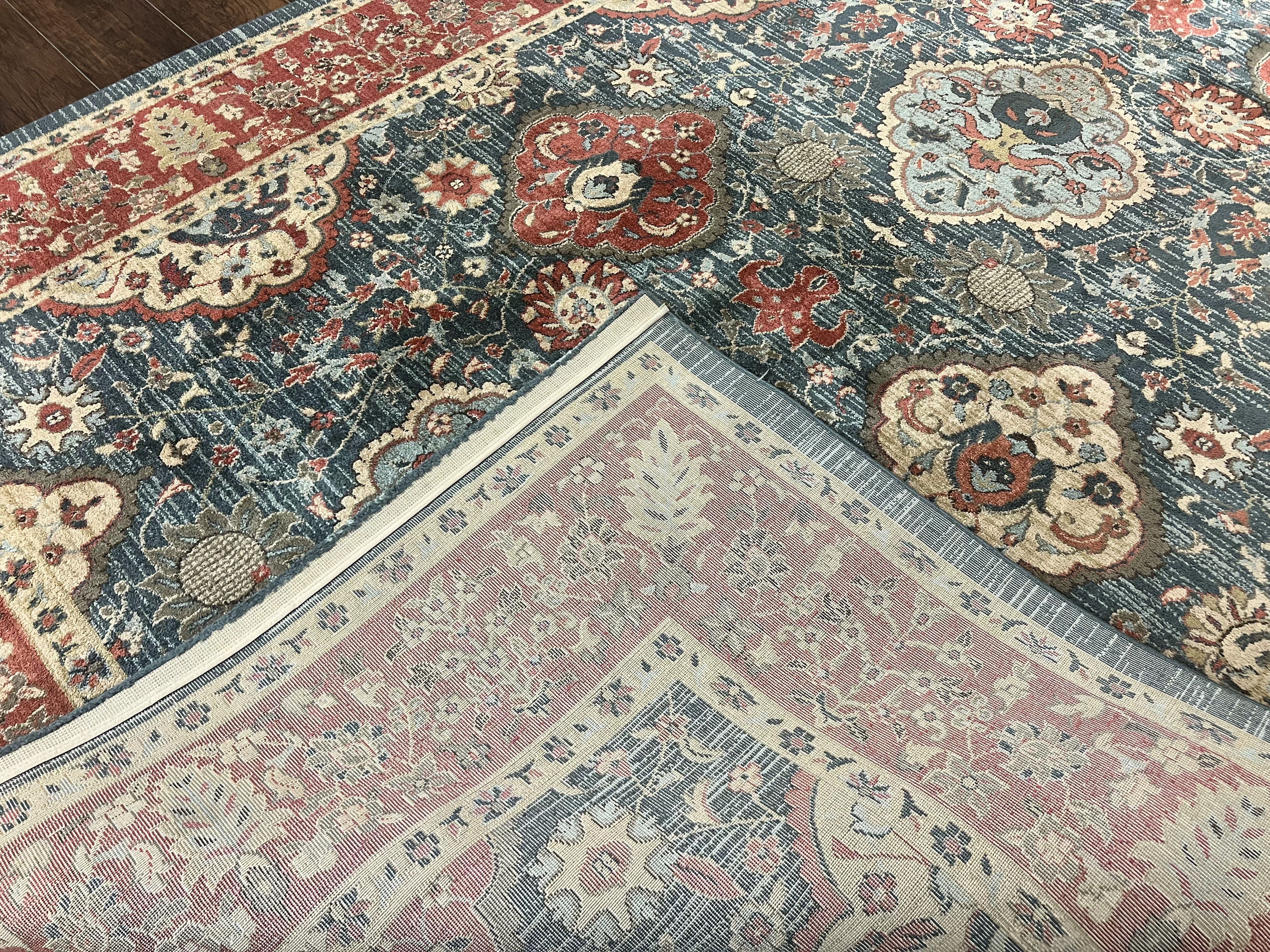 Safavieh Rug 8x11, Mahal Persian Carpet, Navy Red - Image 12