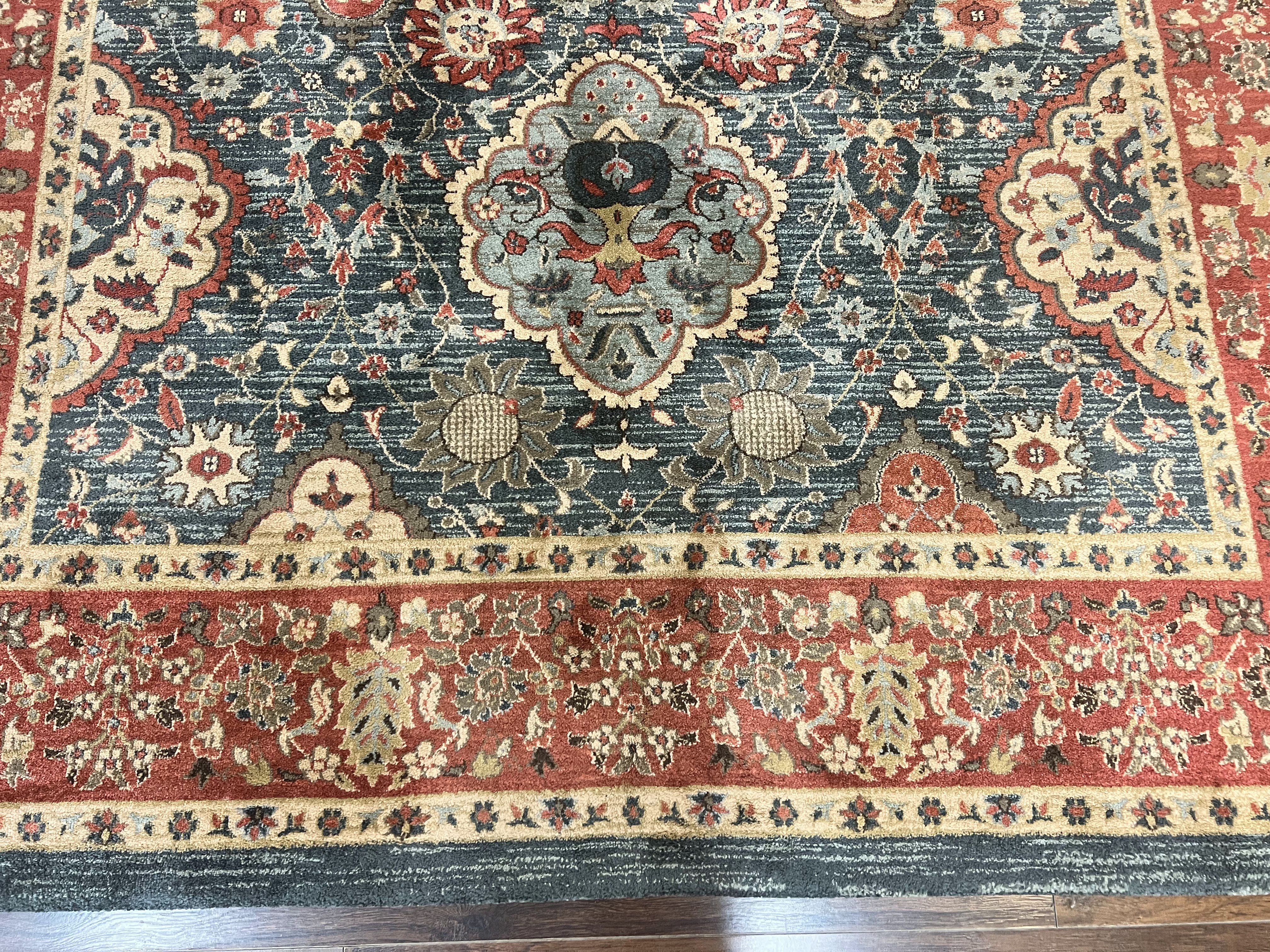 Safavieh Rug 8x11, Mahal Persian Carpet, Navy Red - Image 6