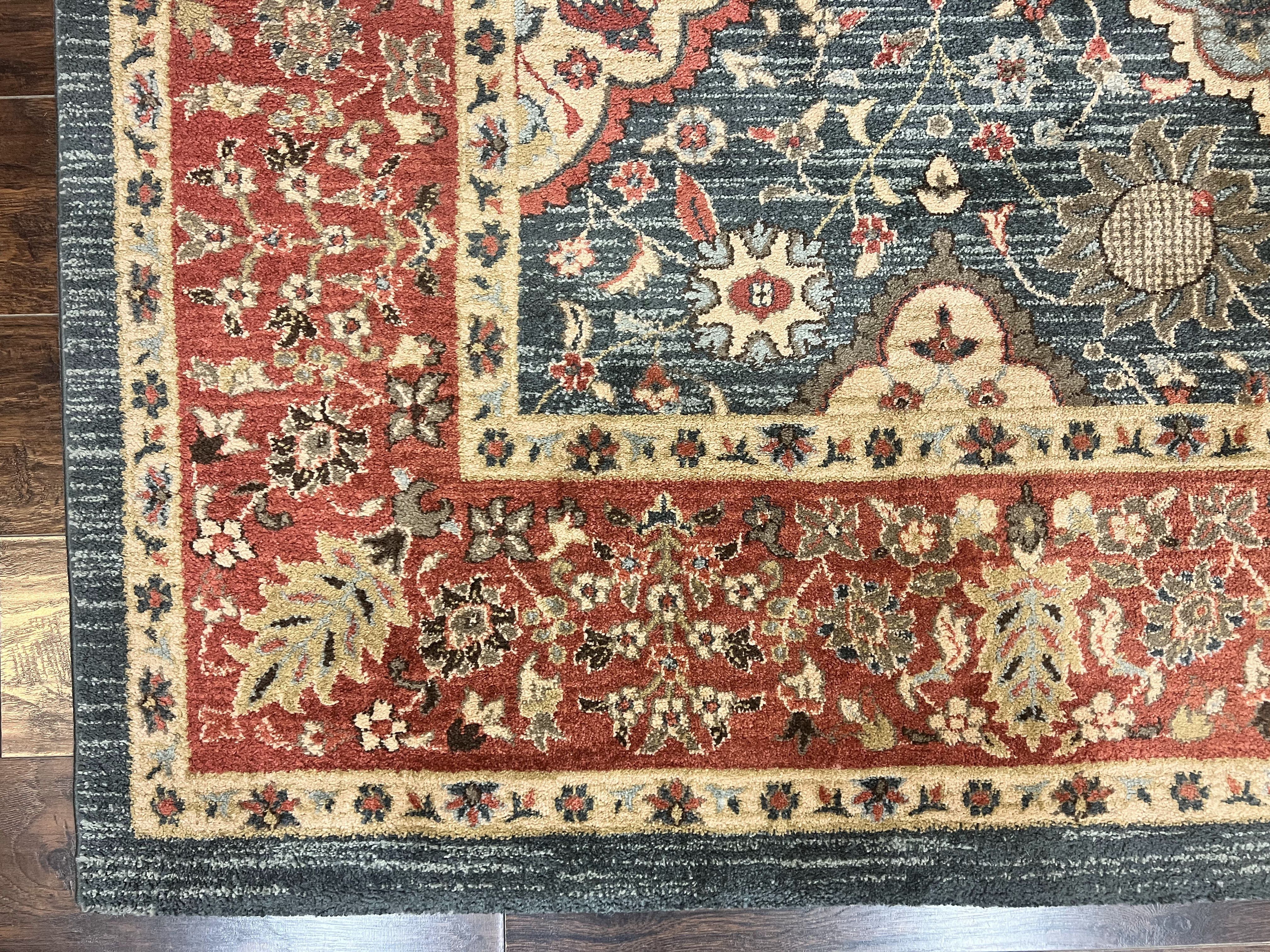 Safavieh Rug 8x11, Mahal Persian Carpet, Navy Red - Image 9
