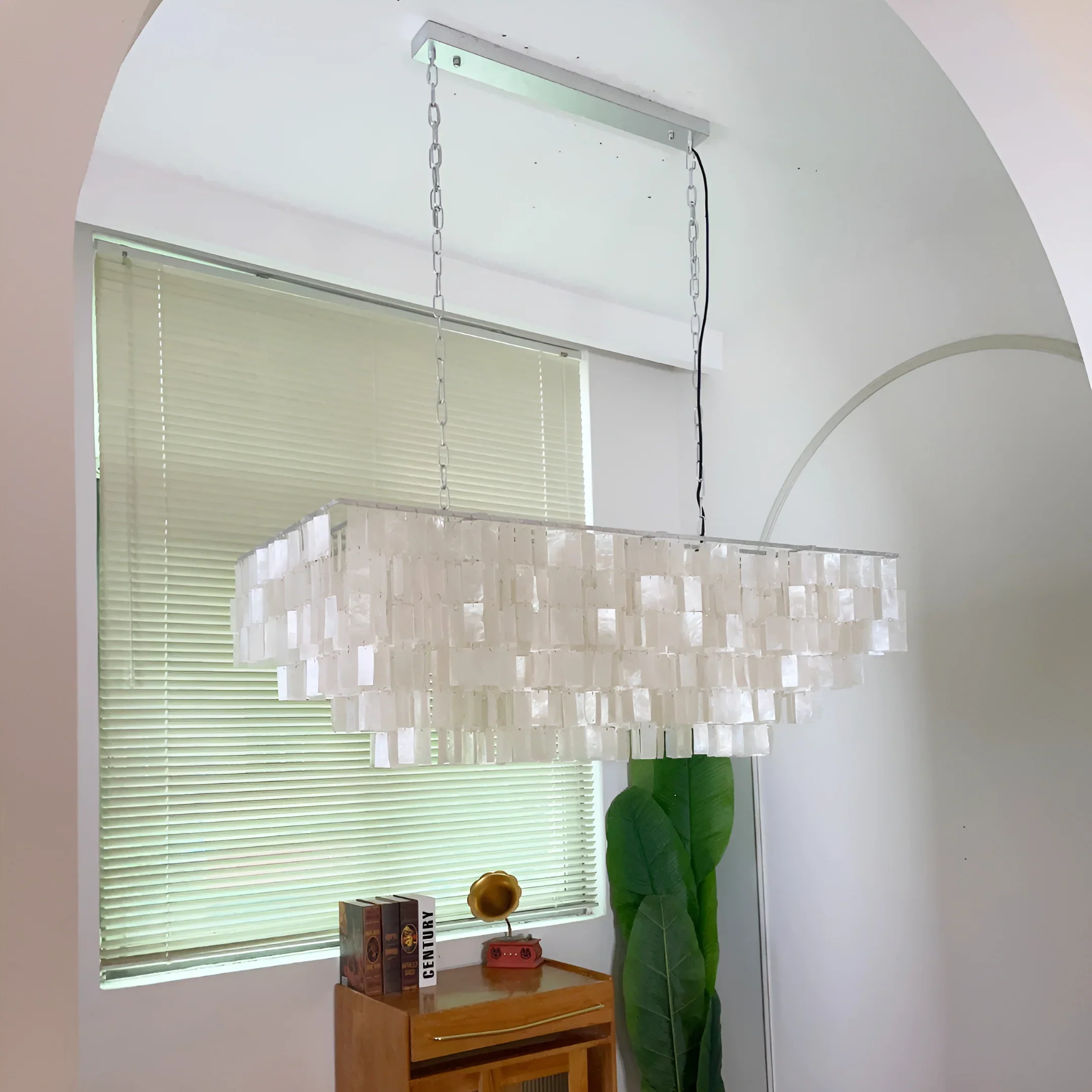 Skye Rectangular Tiered Chandelier - Image 11